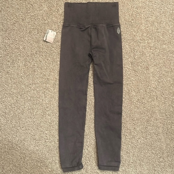 Brand New $78 Free People Movement Women’s Leggings Tights - NWT (Gray, XS/S) - Picture 2 of 8